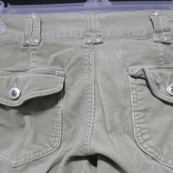 BONGO | size 7 | Cords - Corduroy Pants | Back Button Pockets - Picture 11 of 16